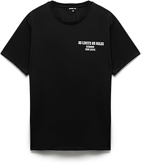 كوتون تي شيرت رجالي باكمام قصيرة من الجيرسيه (عبوة من قطعة واحدة)