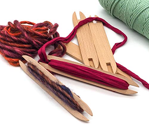 Weaving Shuttles 5-Pack - Weaving Supplies – Weaving Kit – Tapestry Weaving - Stick Shuttle - Weaving Tools - Be Creative Craft Supplies Store #TOP1