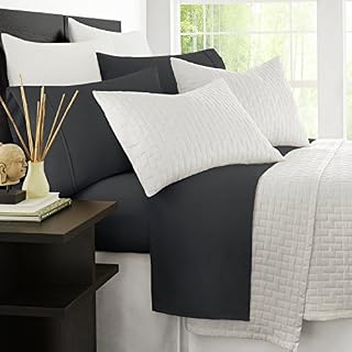 Zen Bamboo Luxury 1500 Series Bed Sheets - Eco-Friendly, Hypoallergenic and Wrinkle Resistant