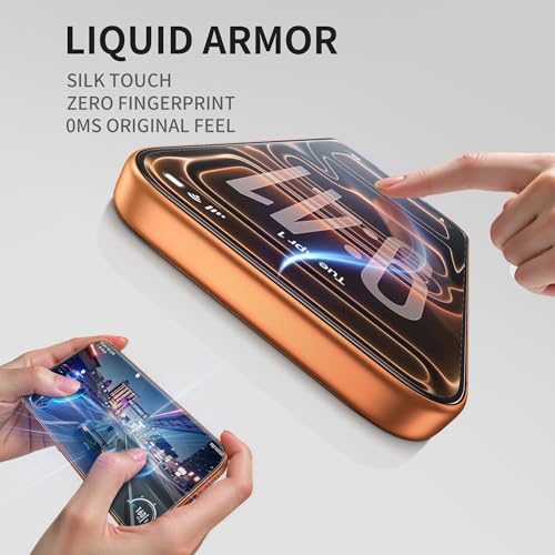 Image of Beizun for iPhone 17 Pro Screen Protector, 3-Pack 9H+ Tempered Glass, Easy Installation, Bubble-Free & Dust-Free, Case Friendly, Full Coverage, 3D Curved Edges