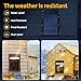 Automatic Chicken Coop Door Solar Powered - Remote Control/Timer/Light Sensor 3 Modes, Anti-Pinch Safety System with LCD Display & Auto Lock