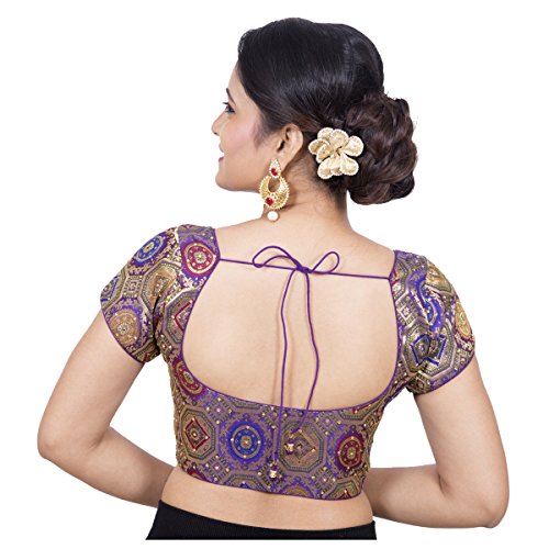 Image of Biyu Being With You Women's Art Silk Saree Blouse