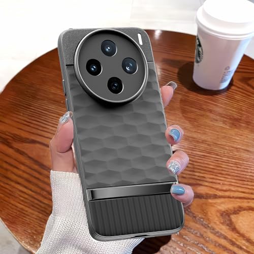 Image of Amazon Basics Back Cover for Vivo X200T 5G | Full Camera Protection | TPU Soft Flexible Shockproof Bumper Case (Black)