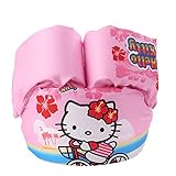 JKSPORTS Baby Floats for Pool,Kids Life Jacket from 30 to 50lbs, Compatible 20-30 Pounds Infant/Baby/Toddler, Swim Vest with Arm Wings for Boys and Girls (Hello Katie)