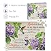 Puzzles for Adults 1000 Pieces, Christian Bible Jigsaw Puzzles - Hummingbird's Whisper, Impossible Christian Bible Puzzle for Seniors Families, 27.56x19.69 Inches, 1:1 Poster, Letter on The Back