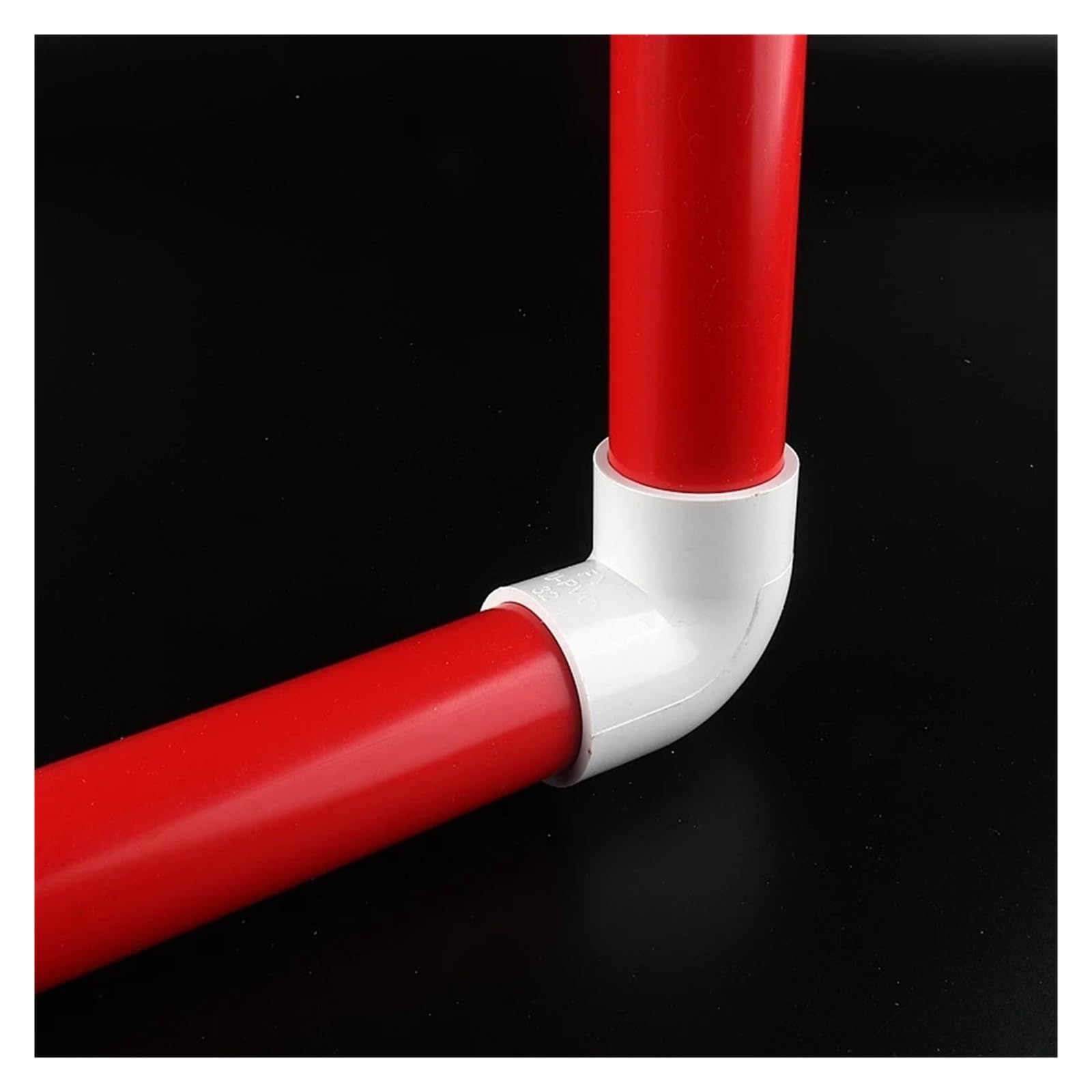 Tuyau en PVC, diamètre intérieur 20~50mm, connecteur coudé égal à 90 °, raccords d'alimentation eau plastique, pièces du système d'irrigation, 5 Convient pour l'irrigation(40mm inner dia,10pcs)