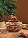 Bico Traditional Gingerbread Man Ceramic Candy Bowl, 17oz – Hand-Painted Holiday Treat Bowl, Christmas Decorative Dish for Candy, Jam, or Sauce – Microwave & Dishwasher Safe