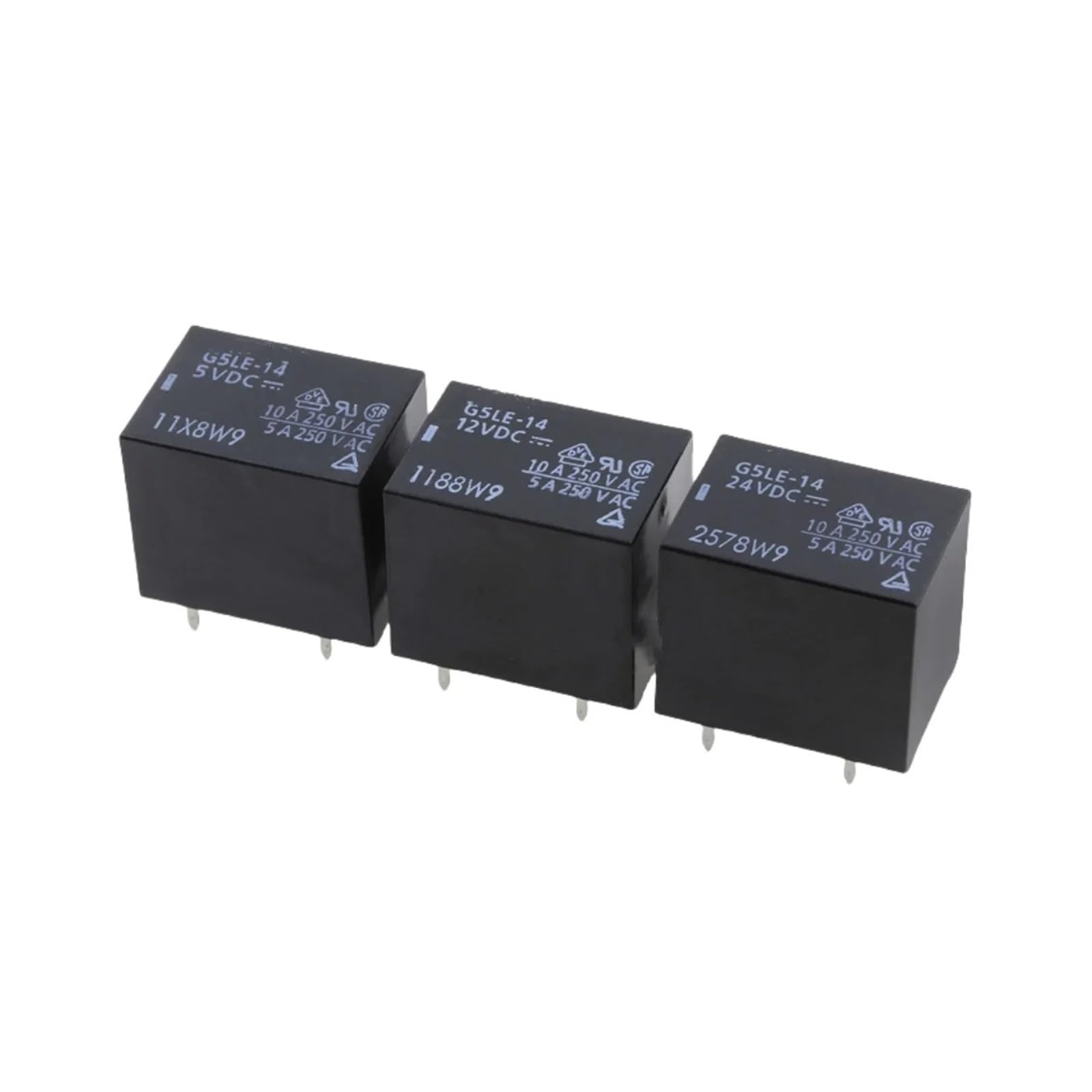 PKNVKZIDK Relays 10pcs G5LE-1A4-12VDC 10A 5PIN