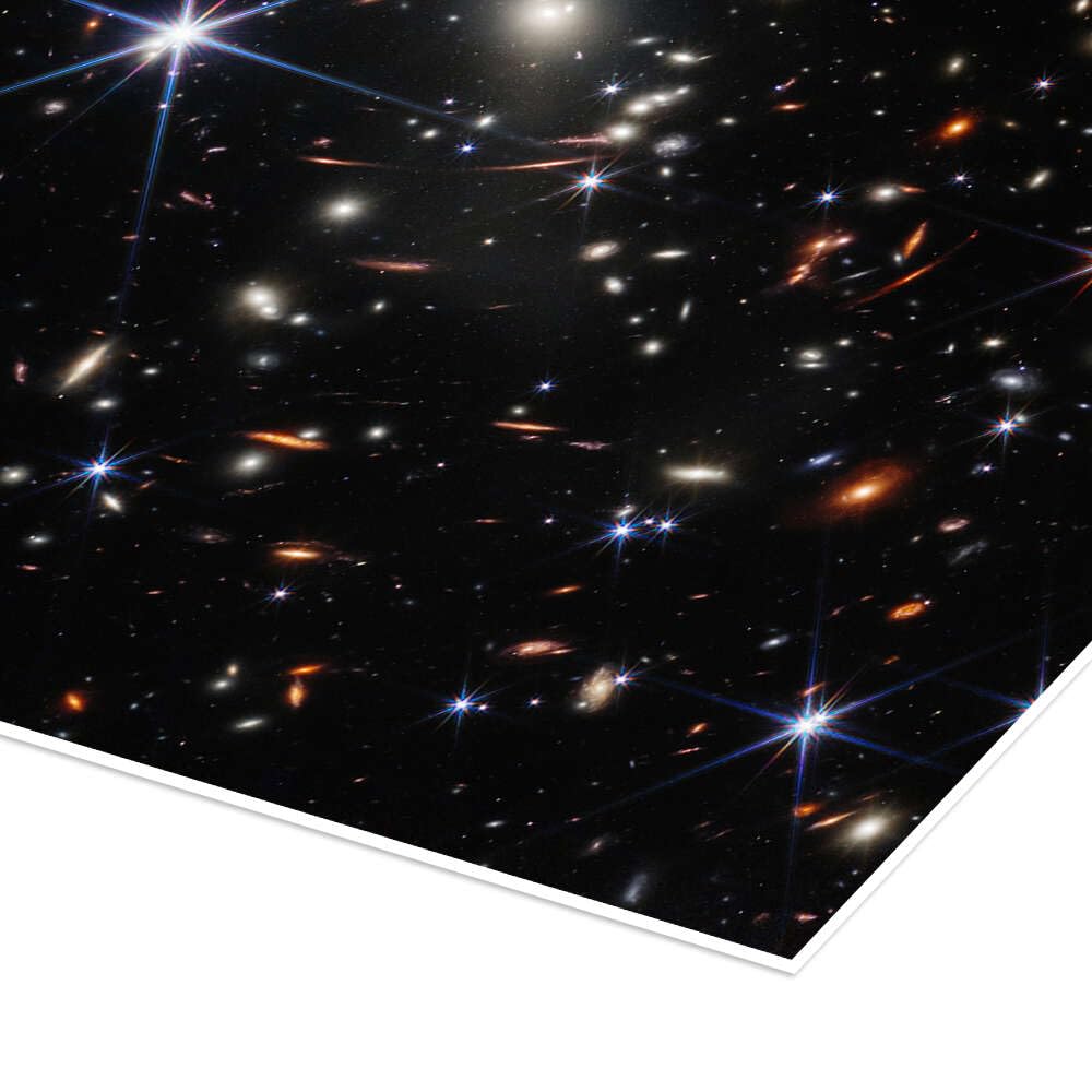 Posterlounge James Webb - First deep field image Póster