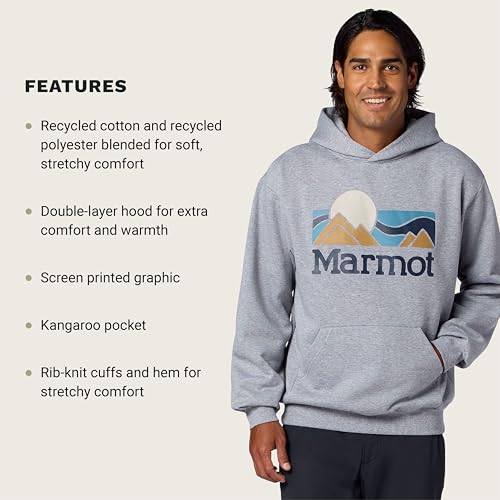 Image of MARMOT Men's Coastal Logo Hoody