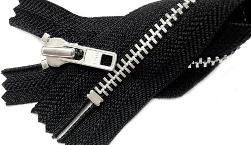 7" Metal Zipper Aluminum Teeth Ykk #7 - Heavy Weight Boot Zipper-Made In Usa #TOP20