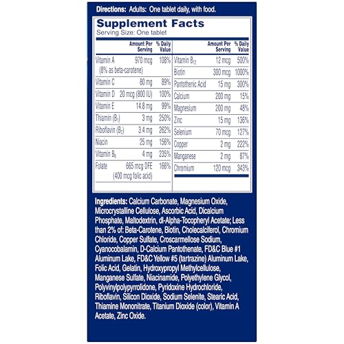 One A Day Men’s Pro Edge Multivitamin, Supplement with Vitamin A,C,D, E and Zinc for Immune Health Support and Magnesium for Healthy Muscle Function, 50 Count - image 9