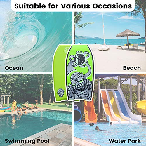Bodyboard de qualité avec housse durable et sangle de poignet - 5