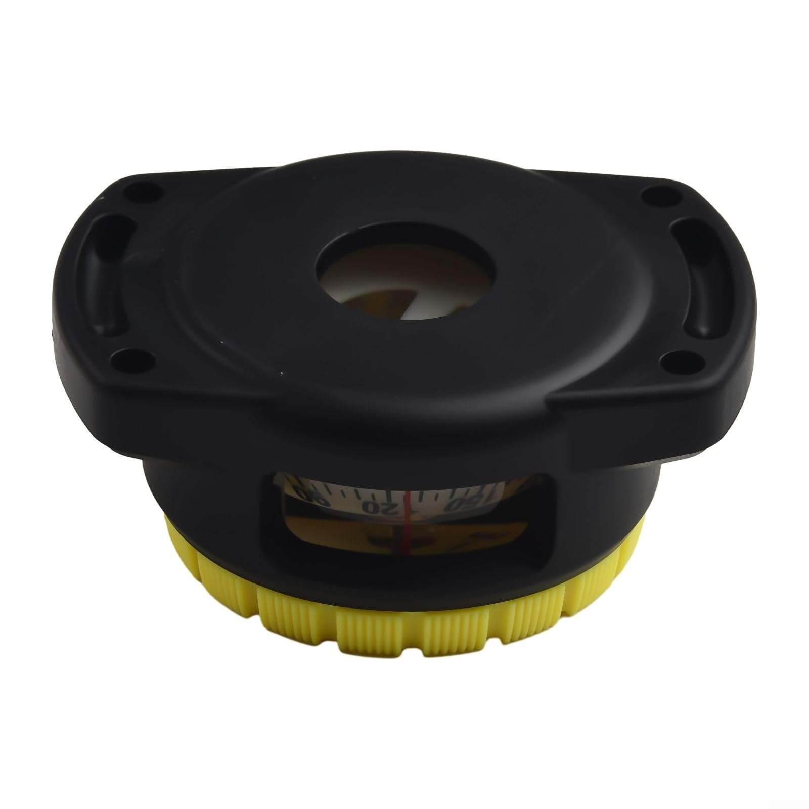Bussola da 6,2 cm, con supporto da polso, impermeabile fino a 50 m, per sport subacquei (giallo)