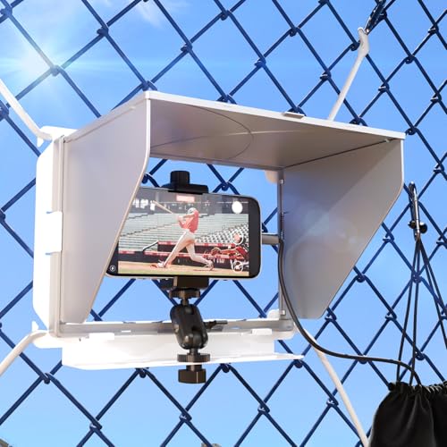 Cell Phone Fence Mount for Action Camera Recording