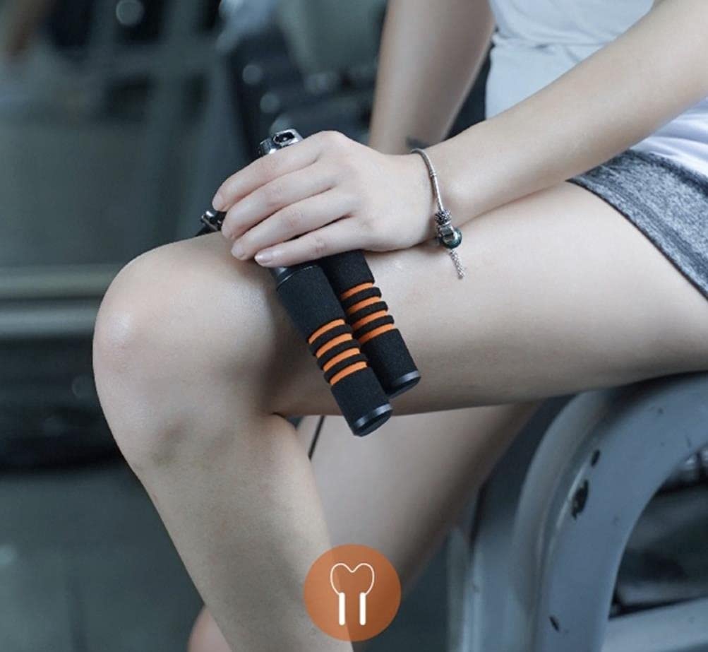 XIANGFATS Corde A Sauter Sport Smart Jump Skip Rope Digital Counter Record Speed ​​Accueil Fit Gym Fitness Produit, Sports Et Divertissements
