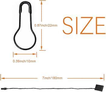 Attache étiquettes De Vêtements Lot De 500 Attaches En Nylon Blanc Et 500 épingles En Métal Doré Attache étiquettes De Sécurité