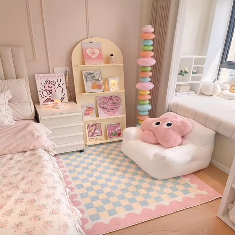 Tapis de jeu pour chambre d'enfant : créez un coin lecture doux et moderne