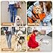 2 Pcs Dog Treat Pouches for Pet Training, Hand Free Puppy Dogs Treat Bag with Carabiner Portable Dog Training Treat-Bag Self-Closing Pets Feed Snack Reward Pocket for Puppy Travel or Outdoor Use