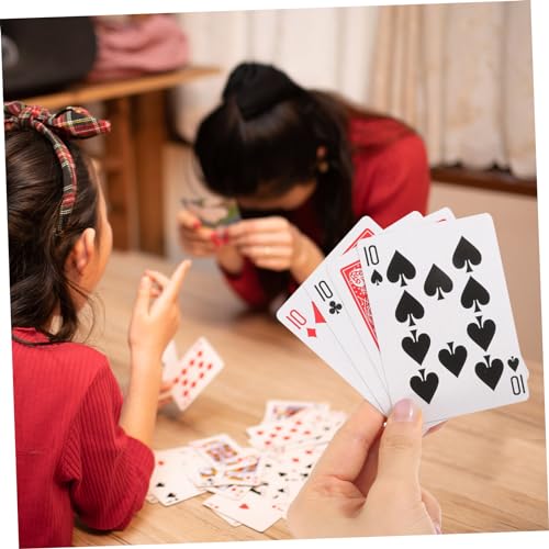 TOYANDONA 4stücke Teiliges Pokerkarten Professionelle Spielkarten Für Tricks Und Partyspiele Langlebig Für Zuhause Und Unterwegs – Bild 8