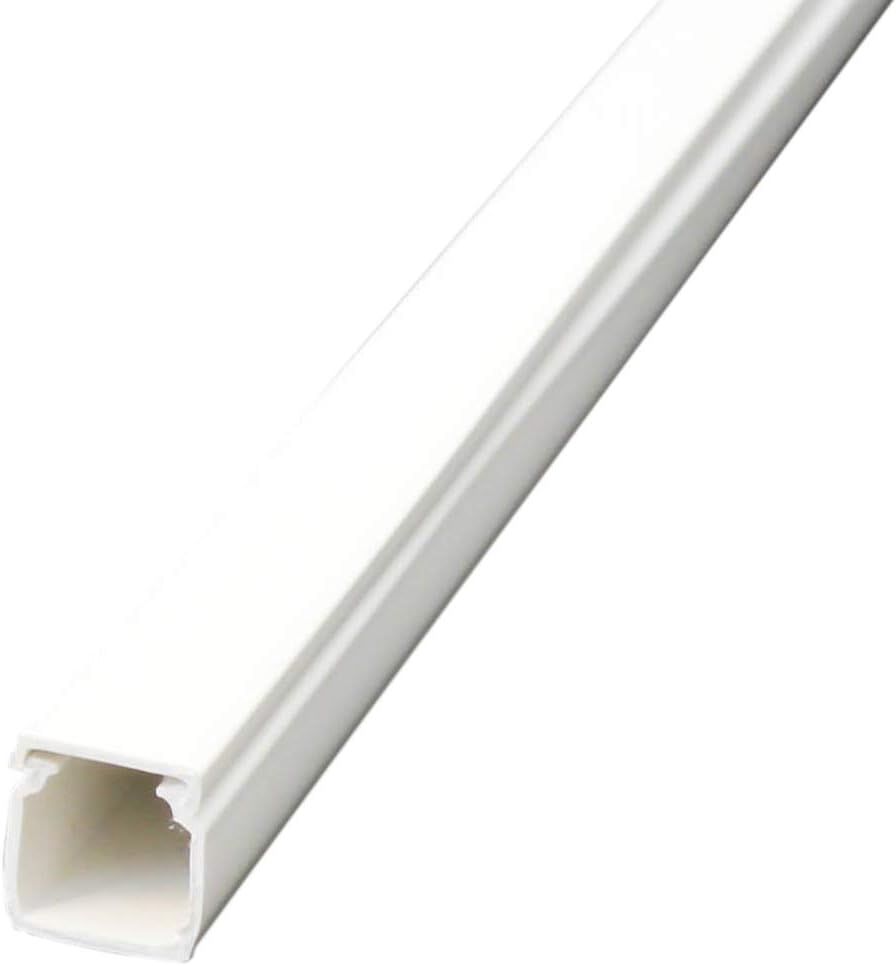 Canalina Passacavi Electraline 20x10 Mm - Bianco, 2 Pezzi Da 1 Metro - Foto 11