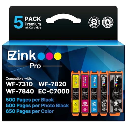 Image of E-Z Ink Pro Remanufactured Replacement for 410XL Ink cartridges, 5 Pack