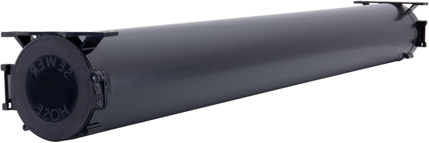 Tough Grade Black RV Extendable Waste Hose Carrier Super Slider Storage Tube (33" extends to 60")