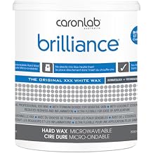 Caronlab Brilliance Hard Wax 27 fl oz Microwaveable Coconut Stripless