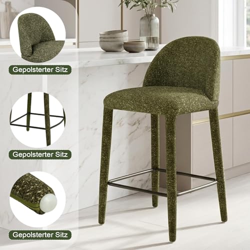 Tabourets de comptoir confortables pour un îlot de cuisine convivial - 7