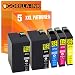 Produktbild Gorilla-Ink 5 Patronen XXL kompatibel mit Epson T2711 - T2714 27XL 27 XL | Geeignet für Epson Workforce WF-3620 DWF WF-3620 WF WF-3640 DTWF WF-7110 DTW WF-7210 DTW