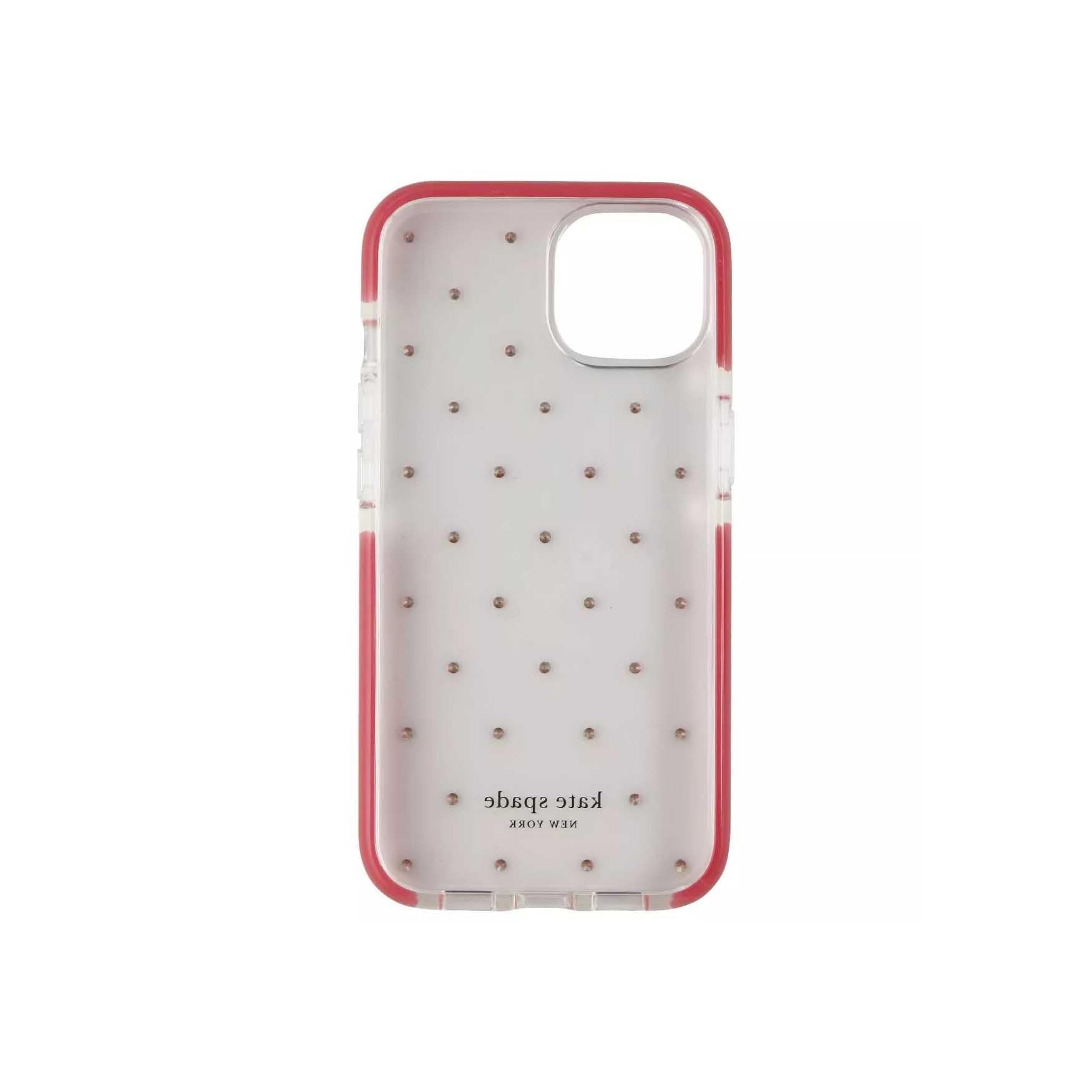 kate spade iPhone 13 ケース ドット柄 Amazon.com: Kate Spade New York Protective Hardshell Case for