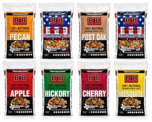 B&B Charcoal 8-Wood Variety Pack
