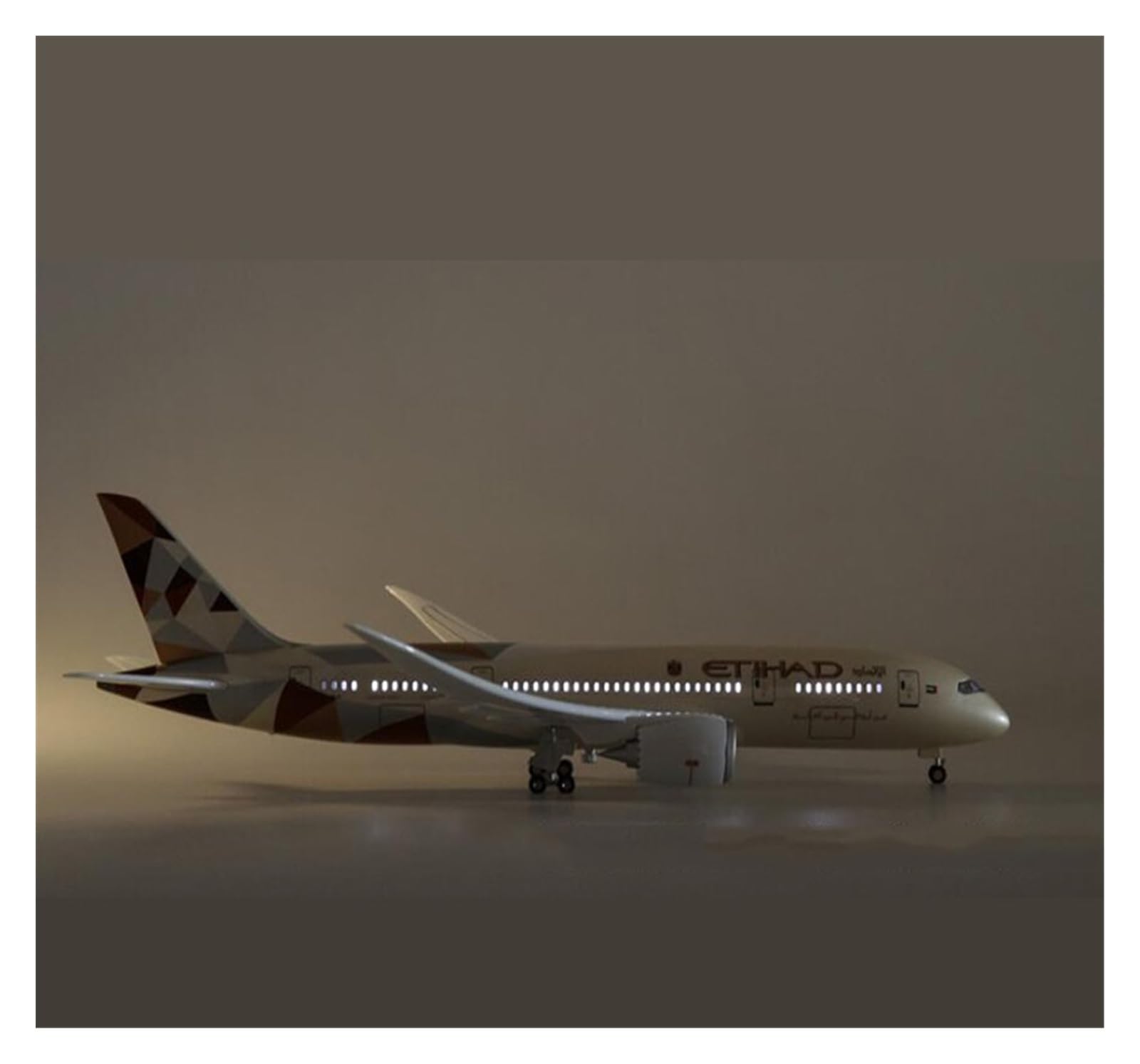 1 130 dla Boeinga B787 prototypowy model samolotu linii lotniczych lekkie koło skala odlew ciśnieniowy żywica prezenty dla dorosłych Hobby zestaw do gry (bez światła)