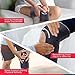 Knee Sleeve | Easy To Use, Pull-Up Design | Provides Mild Compression, Padding & Therapeutic Warmth | Open Patella Knee Compression Sleeve | 1/8” Nylon, 2-Sided Neoprene |100% Made in the USA (MEDIUM: 14