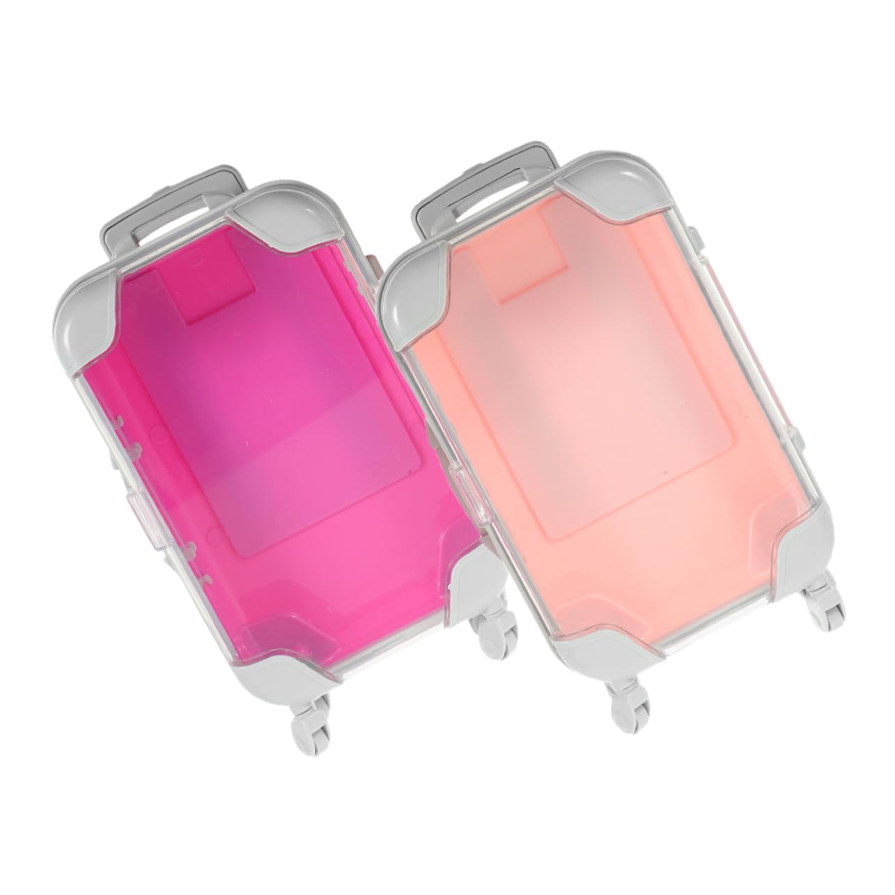 Healeved 6piezas Maleta De Maquillaje De Neceser Cosmético y Organizador De De Maquillaje para Mujeres Práctico y Portátil para y