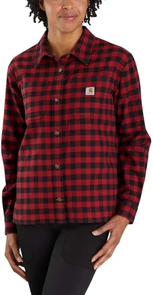 Carhartt Women's 104972 Women's Rugged Flex® Loose Fit Midweight Flanne