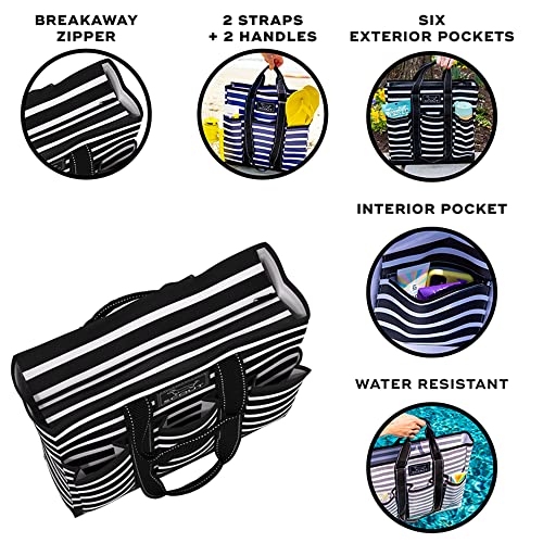 Scout Pocket Rocket - Work Tote For Women - 6 Exterior Pockets - Large Tote Travel, Nurse, Teacher, Mom Bag