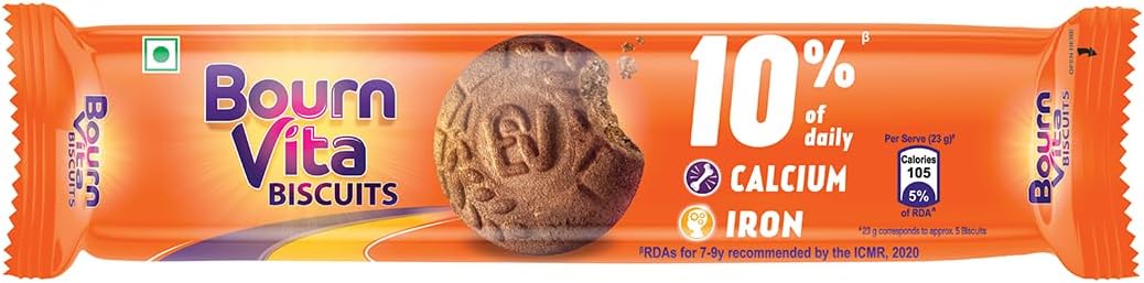 Bournvita Biscuits Pack, 111.6 g