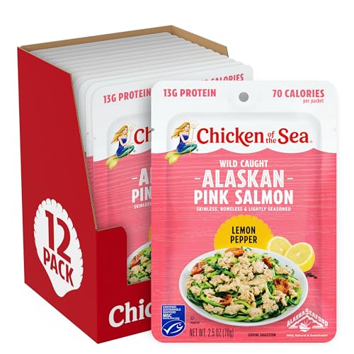 Chicken of the Sea Alaskan Pink Salmon, 2.5 Ounce Packets