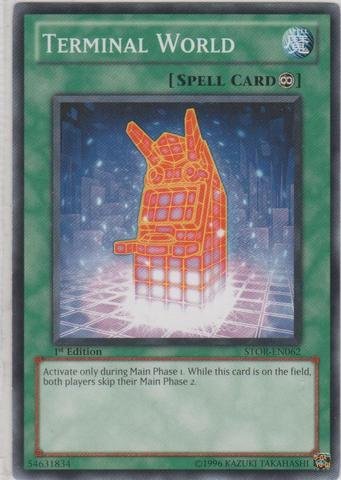 Amazon.com: Yu-Gi-Oh! - Terminal World (STOR-EN062) - Storm of