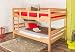 Produktbild Etagenbett für Erwachsene"Easy Premium Line" K16/n, Kopf- und Fußteil gerade, Buche Vollholz massiv Natur - Liegefläche: 140 x 200 cm, teilbar