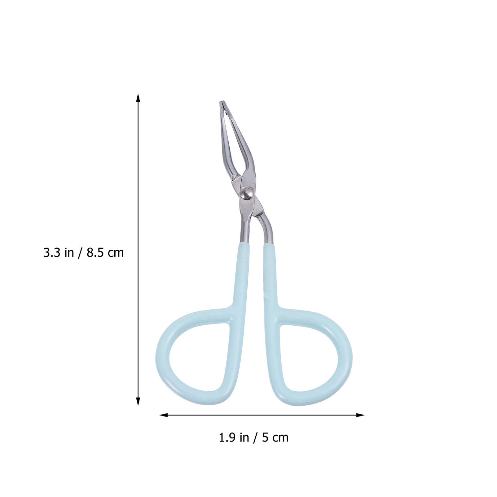 minkissy 18pezzi Pinzette Per Sopracciglia Acciaio Inossidabile Design Forbice Per Depilazione Sicura e Professionale Per Personale e Beauty Salon