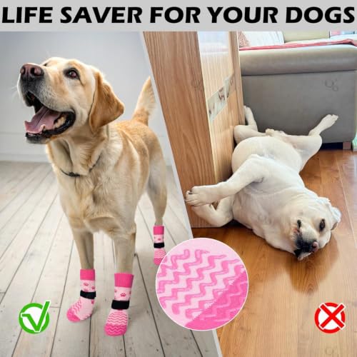 EXPAWLORER Anti Slip Dog Socks to Prevent Licking Paws for Hot Pavement by EXPAWLORER - Used condition - Image 4