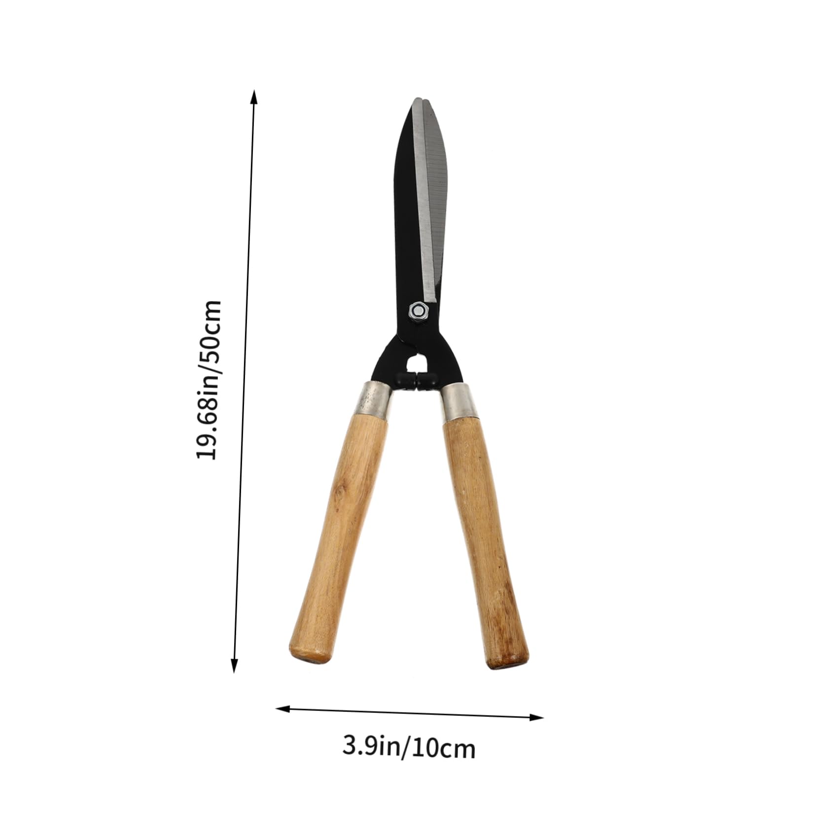 Tijeras de Rama de Acero al Carbono Mango de Madera 1