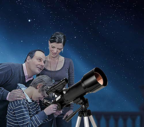 Telescopio Astronómico Refractor 70mm 100x con Trípode miniatura 2