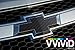 VViViD XPO Black Carbon Fiber Chevy Bowtie Logo Wrap Kit (2 Rolls (11.8 Inch x 4 Inch))