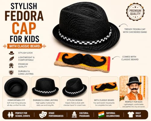 Image of Raj Costume Freedom Fighter Costume for Kids | Independence Day Fancy Dress | Patriotic School Function Dress | Boys & Girls