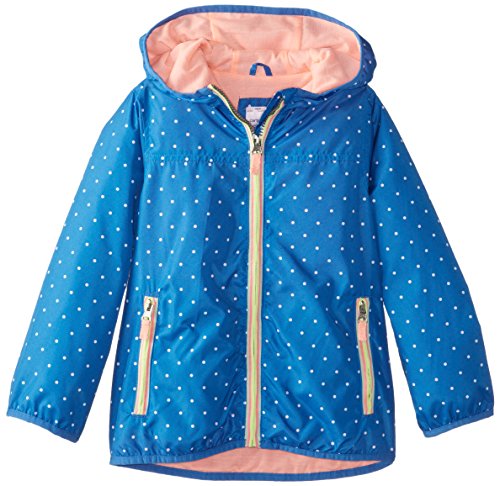 carter's Little Girls' Lightweight Jacket with Polka Dot Print Toddler