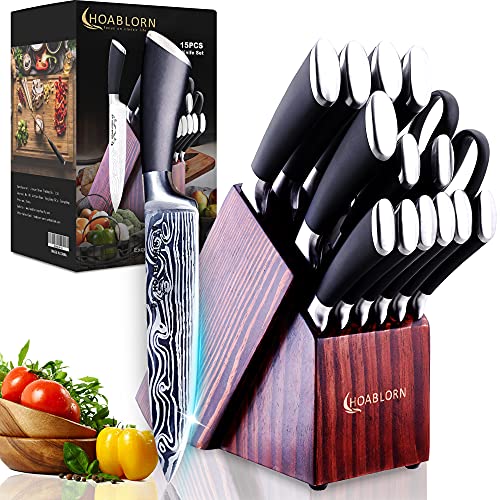 Knife Set with Block