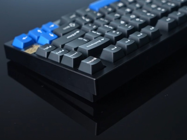 YUNZII AL75 ゲーミングキーボード ブルーグレースイッチ ブラック YUNZII AL75 CNC Aluminum Wireless Mechanical Keyboard